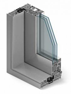 Alu-Hebe-Schiebetüren gedämmt