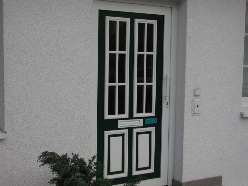 Kunststoff Haustür mit Sprossen Rodenberg 346-10