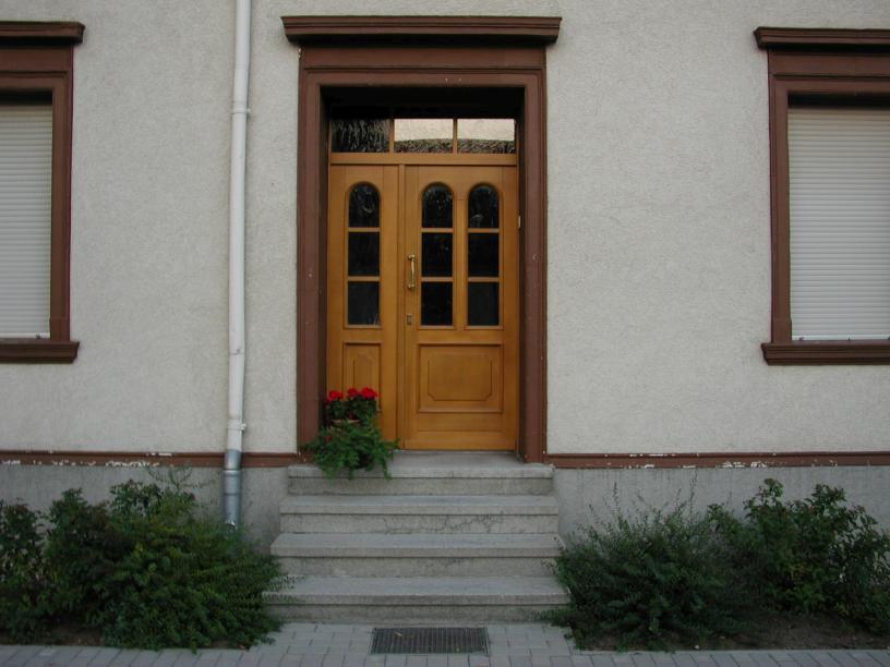 Holz Haustür mit Seitenteil Rechts & Oberlicht Eiche hell